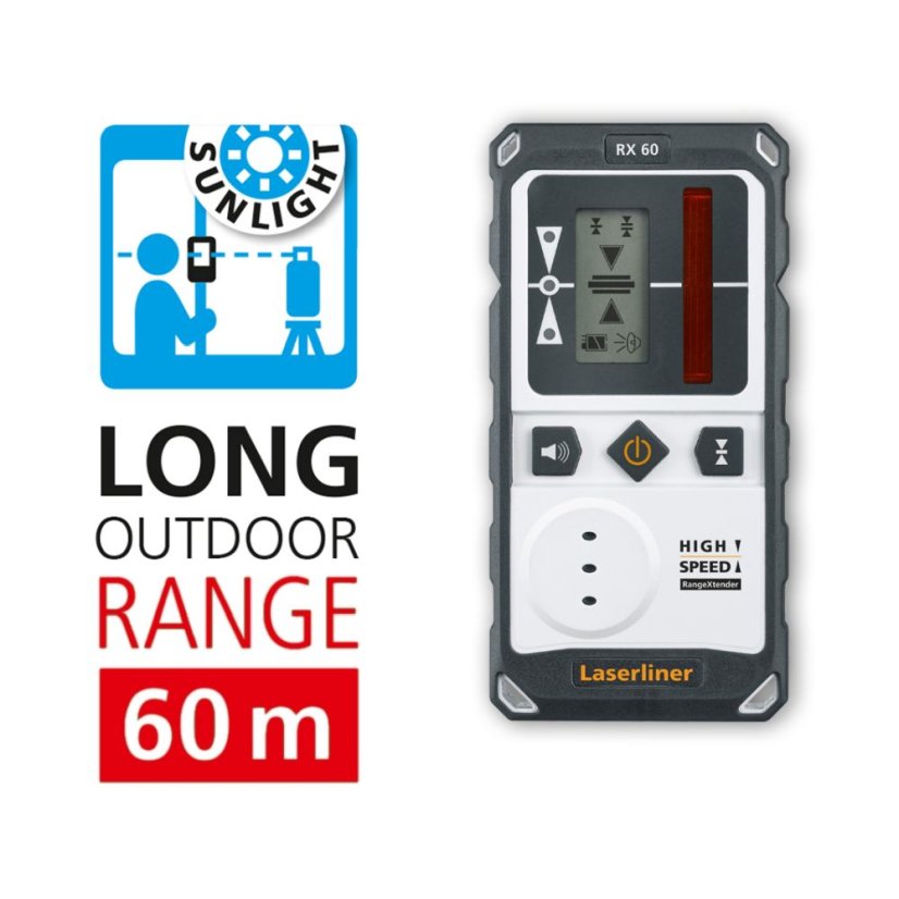 360° hybridný laser Laserliner Duraplane 360 Set 175cm
