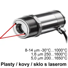 Pyrometer Optris CSlaser