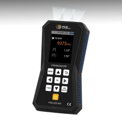 Stroboskop PCE-LES 303 s trigger vstupom a meraním po trase