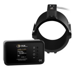 Clamp-on ultrazvukový průtokoměr PCE-UFM 80CU – měděné potrubí DN80, PoE