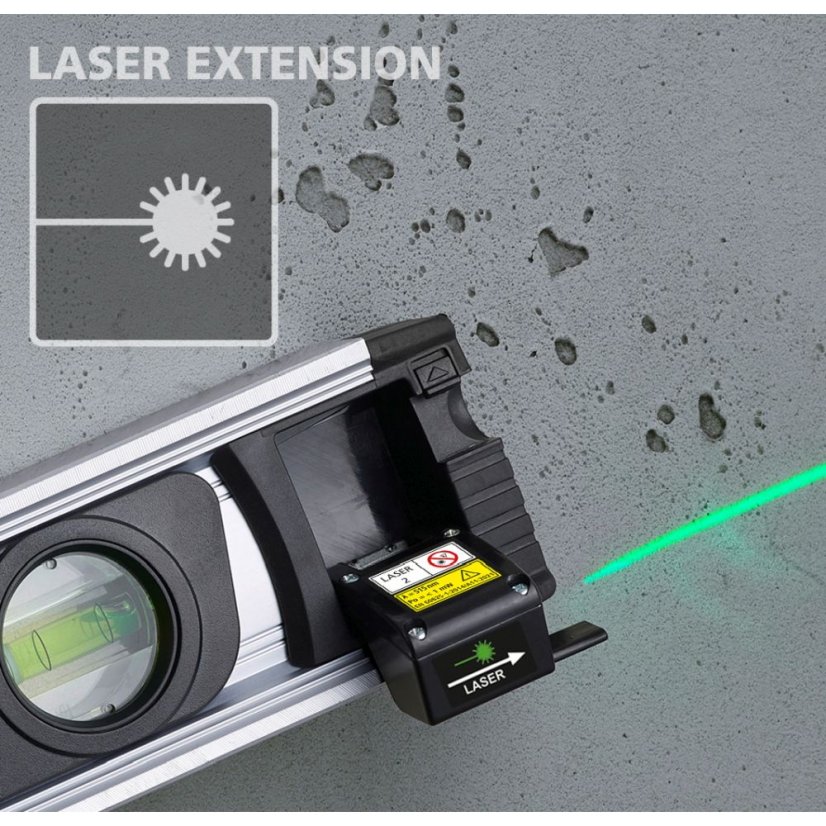 Digitální elektronická vodováha se zeleným laserem Laserliner DigiLevel Laser G80
