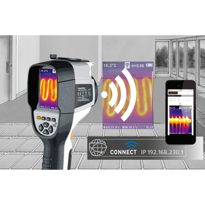 Termovizní kamera Laserliner ThermoCamera Connect