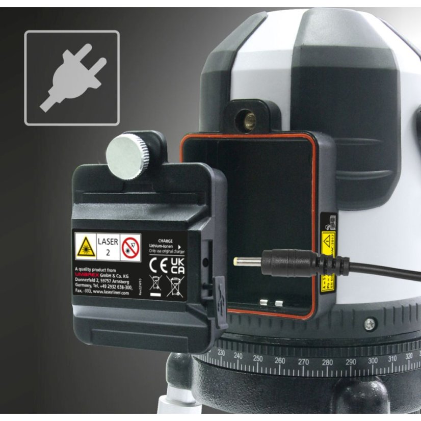 Krížový laser Laserliner PowerCross-Laser 5 Combi