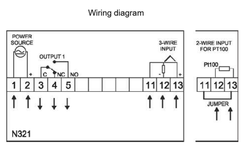 Regulátor teploty typu termostat - LIM321