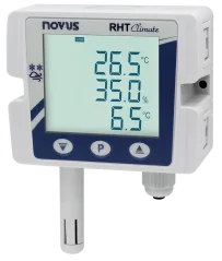 Prevodník teploty a vlhkosti NOVUS RHT Climate WM-RS485-LCD