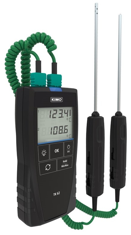 Digitální teploměr KIMO TK61 - TK62